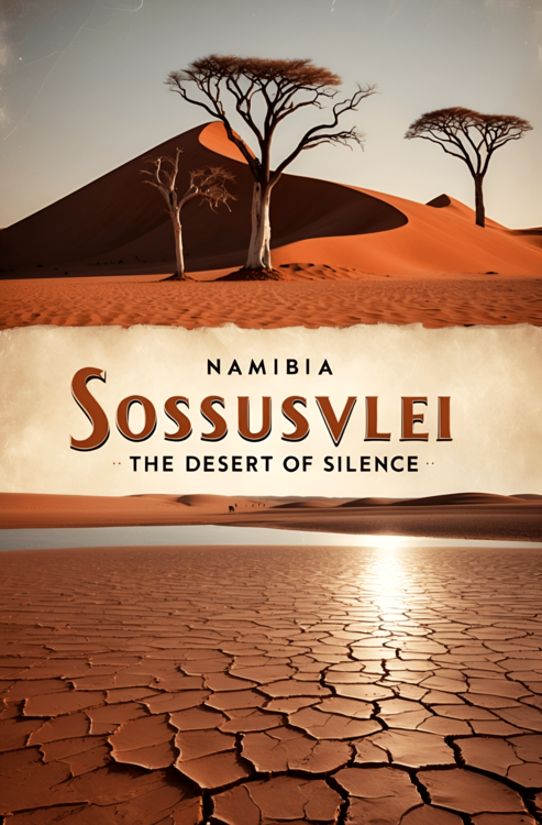 Juliste Sossusvlei Poster – Surreal Beauty of the Namib Desert