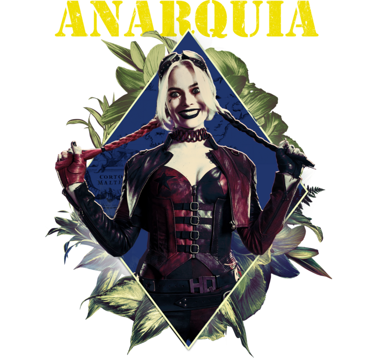 T-shirt Harley Quinn - Anarquia