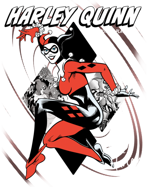 T-shirt Harley Quinn - Come Out and Play!