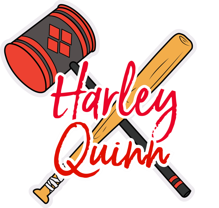 T-shirt Harley Quinn - Bat & Hammer