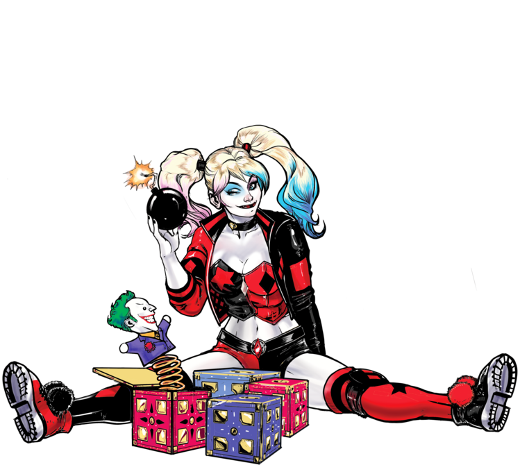 T-shirt Harley Quinn - Come Out and Play Puddin‘