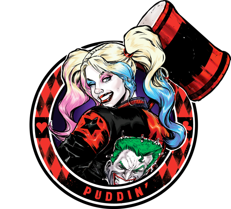 T-shirt Harley Quinn - Puddin‘