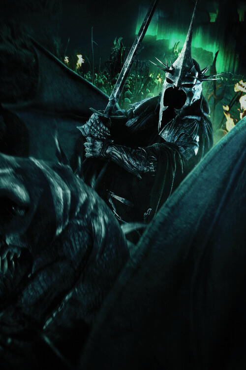 Schilderij op canvas In de Ban van de Ring  - The Nazgûl