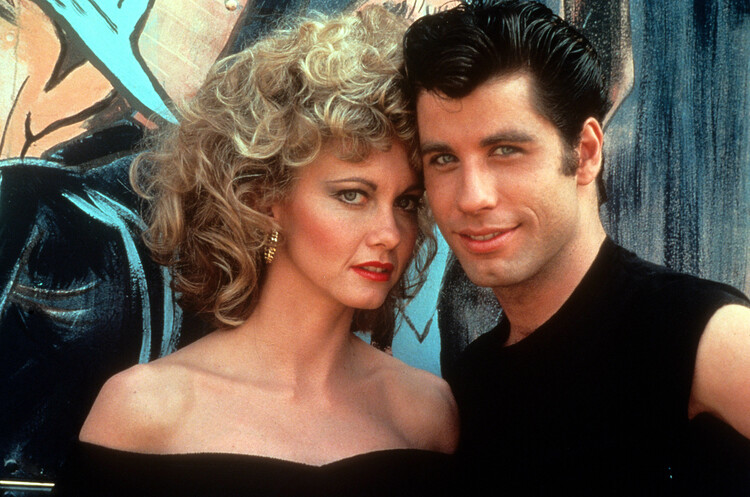 Levně Plakát, Obraz - Olivia Newton John And John Travolta In 'Grease', 40 × 26.7 cm
