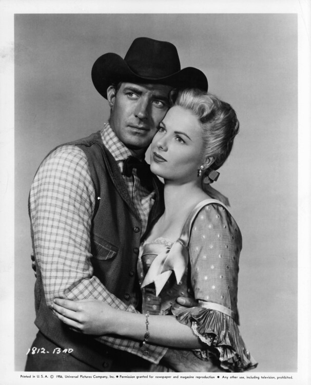 Poster Jock Mahoney And Martha Hyer In