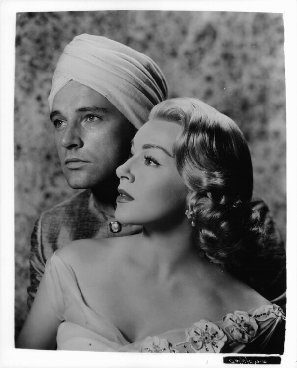 Poster Richard Burton And Lana Turner In
