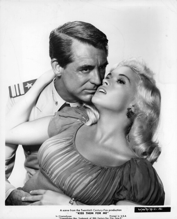 Poster Cary Grant And Jayne Mansfield In