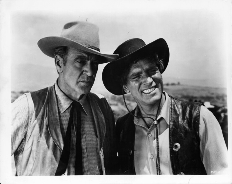 Levně Plakát, Obraz - Gary Cooper and Burt Lancaster In 'Vera Cruz', 40 × 30 cm