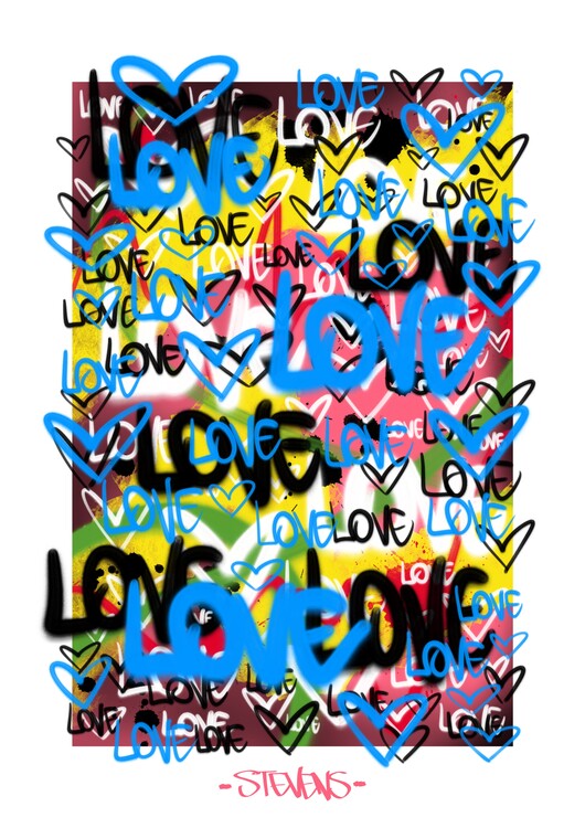 Poster Heftige Liefde