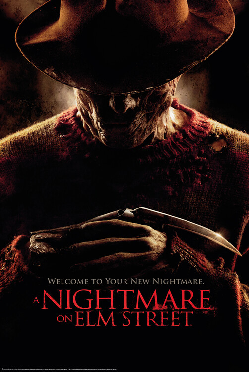 Plakát Noční můra v Elm Street - Freddy Krueger