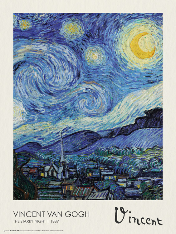 Poster Starry Night