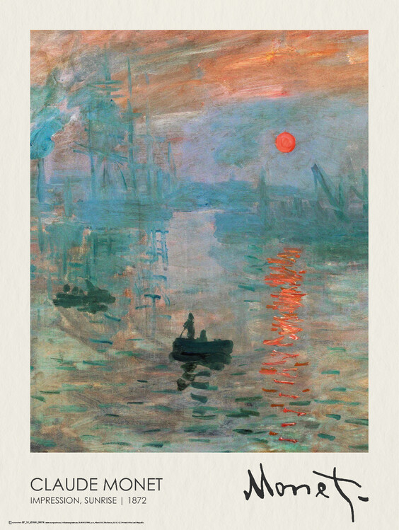 Poster Impression, Sunrise (1872)