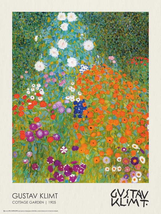 Poster Cottage Garden (1905)