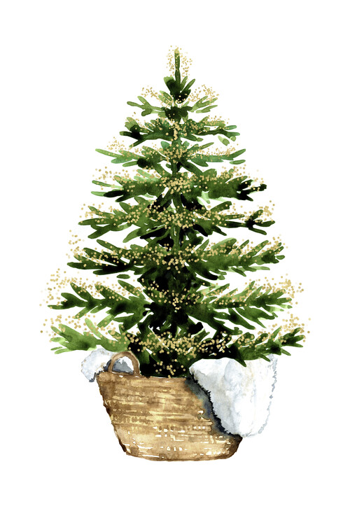 Плакат Cozy Christmas tree