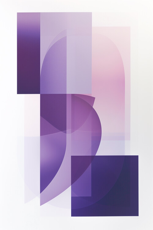 Juliste Purple Pattern