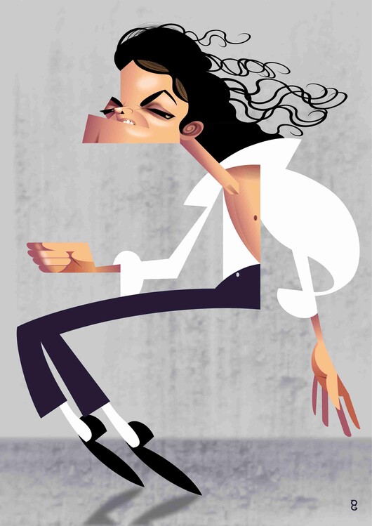 Canvas Print King of Pop