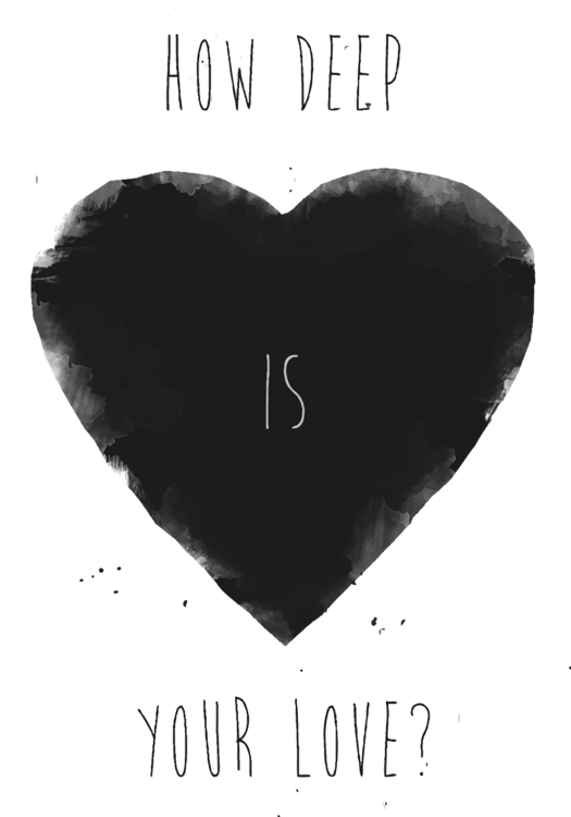 T-shirt How Deep Is Your Love