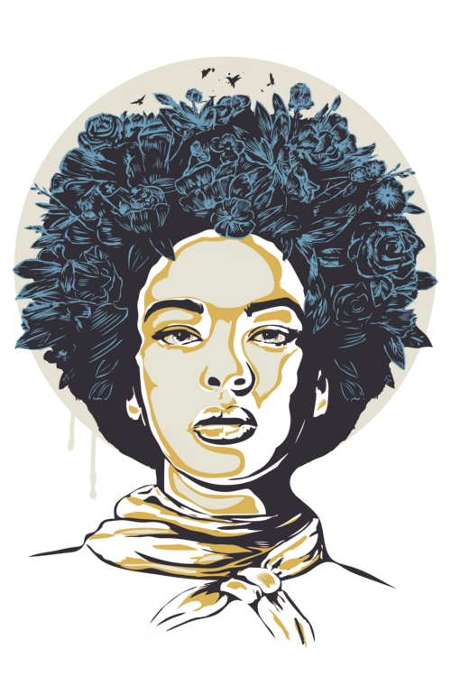 T-shirt Flower Power