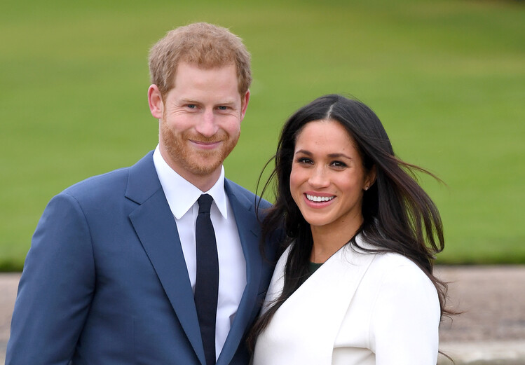 Levně Plakát, Obraz - Prince Harry and Meghan Markle, 40 × 26.7 cm