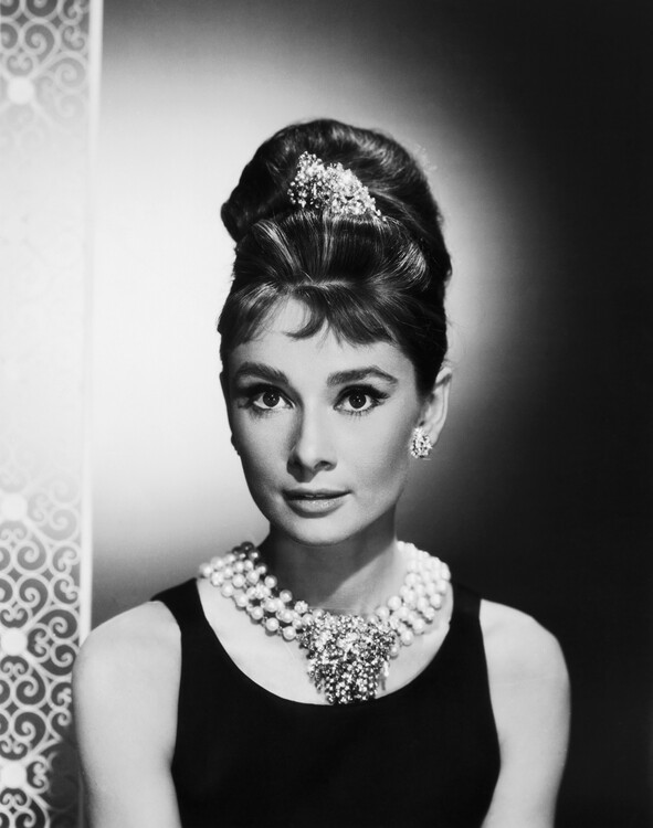 Canvas Print Audrey Hepburn in Breakfast at Tiffany's