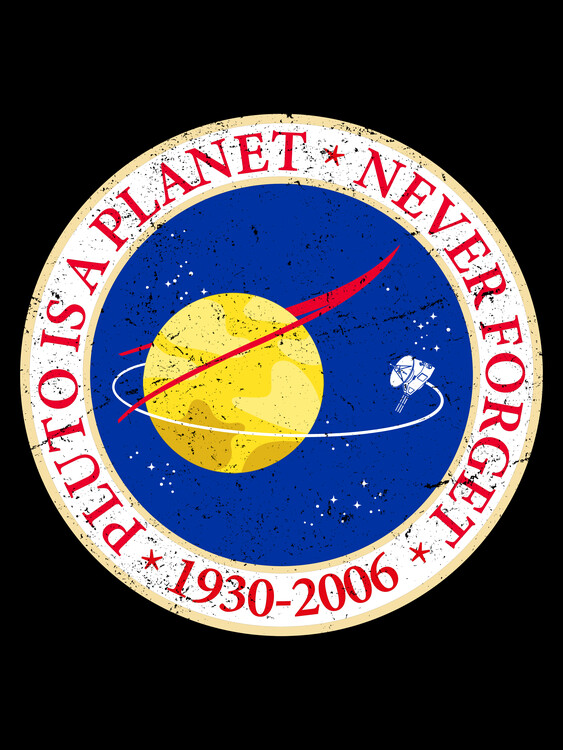 Плакат Pluto is a planet