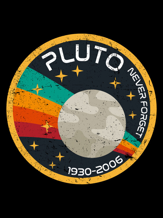 Плакат Pluto never forget