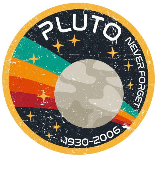 T-shirt Pluto never forget