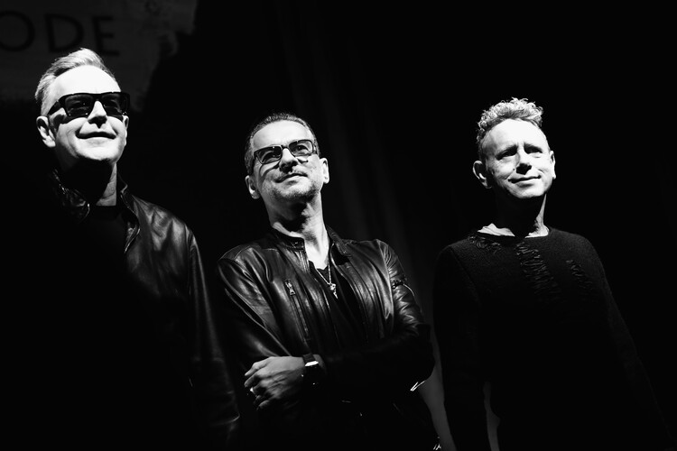 Poster Depeche Mode Press Event In Milan