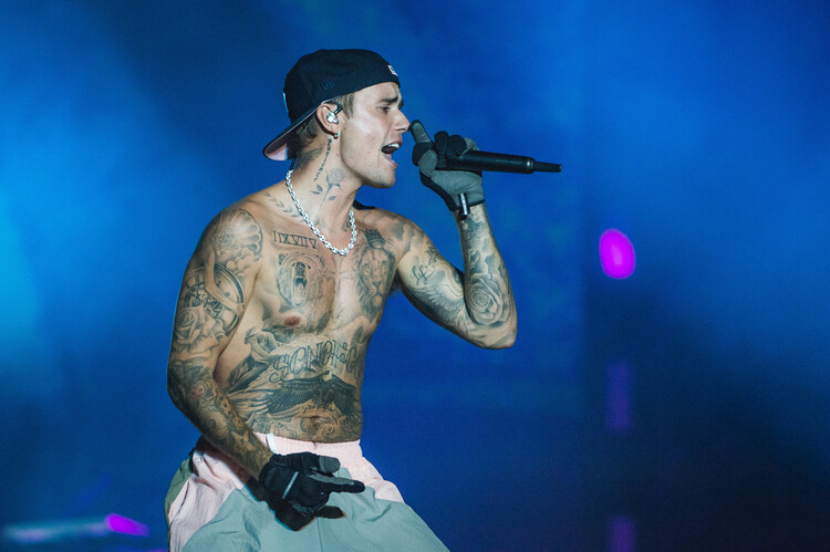 Levně Plakát, Obraz - Justin Bieber at Sziget Festival 2022, 40 × 26.7 cm