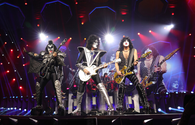 Canvas Print KISS: End of the Road World Tour - New York