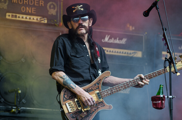 Poster Lemmy Kilmister of Motorhead at Glastonbury Festival 2015