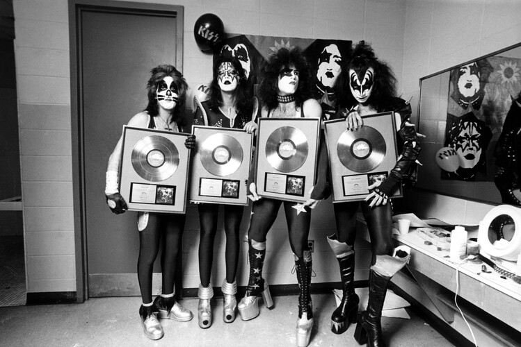 Poster Peter Criss, Ace Frehley, Paul Stanley, Gene Simmons - KISS
