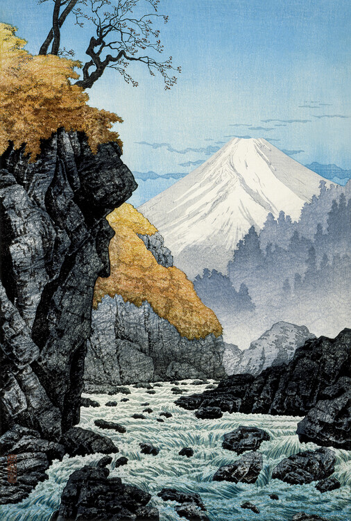 Canvas Print Foot of Mount Ashitaka (1932)
