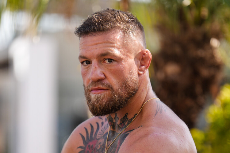Poster Conor McGregor at the 75th annual Cannes film festival