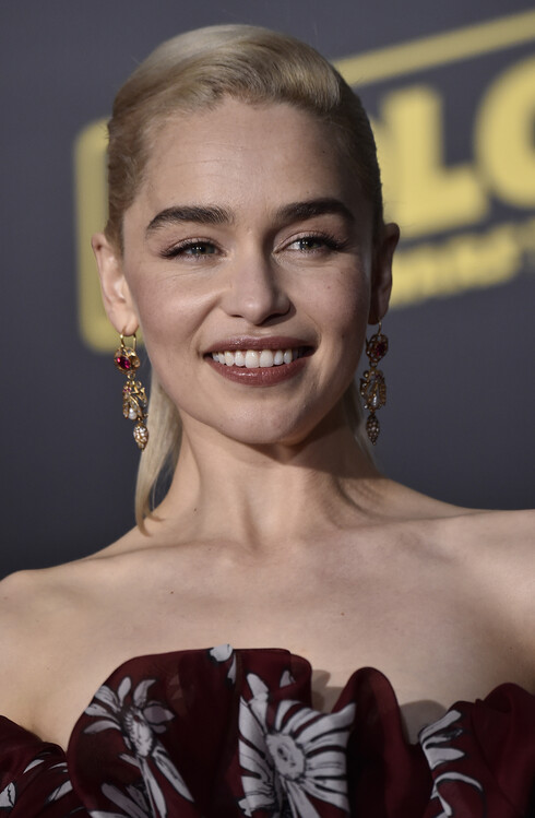 Poster Emilia Clarke at the Premiere Of Lucasfilm's Solo: A Star Wars Story