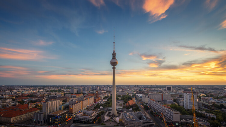 Плакат Berlin Skyline