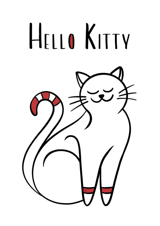 Poster Hello Kitty Cat