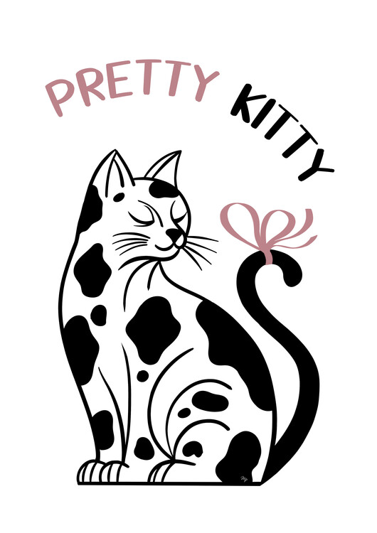 Poster Pretty Kitty Cat