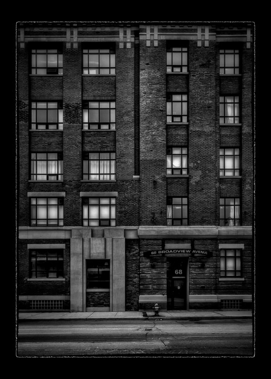 Плакат No 68 Broadview Ave 1 with Border