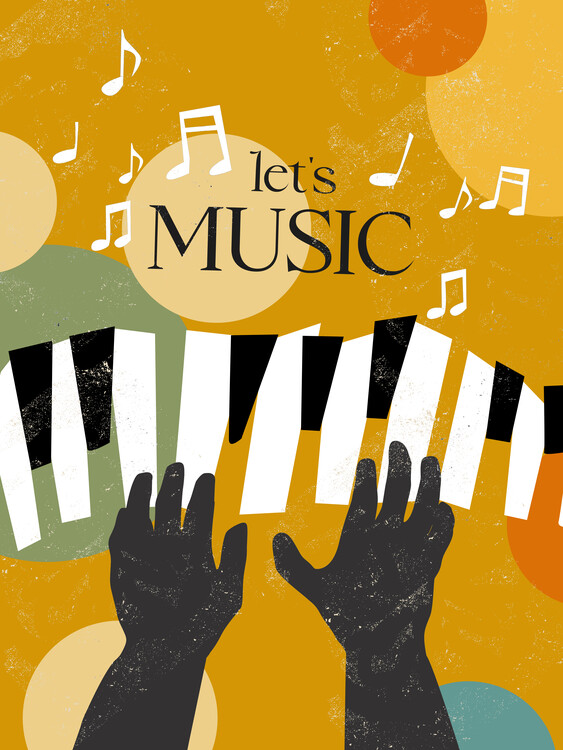 Poster Let's music