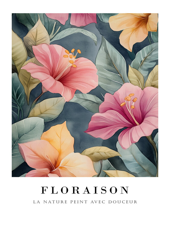 Poster French Florals