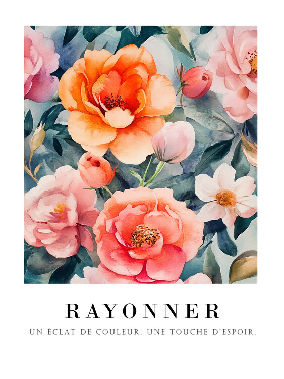 Poster French Florals