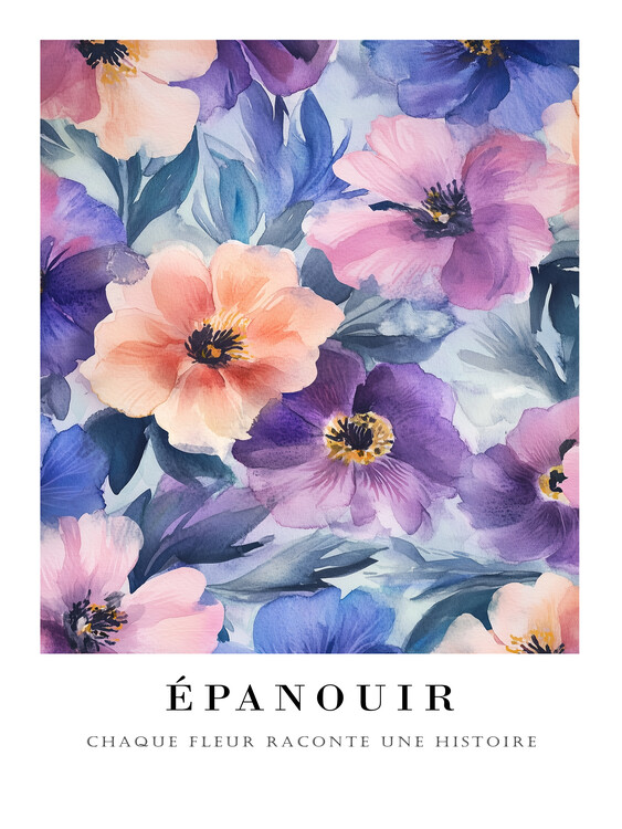 Poster French Florals