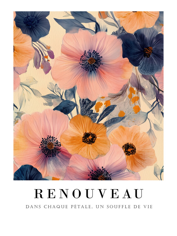 Poster French Florals