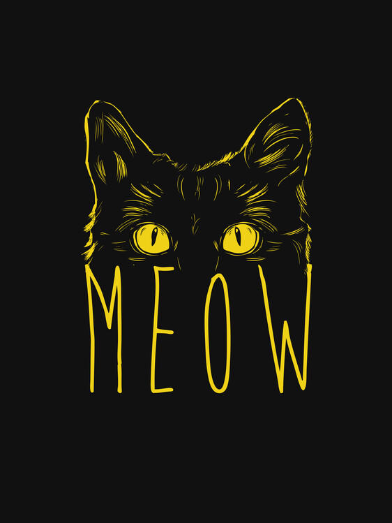 Poster Meow