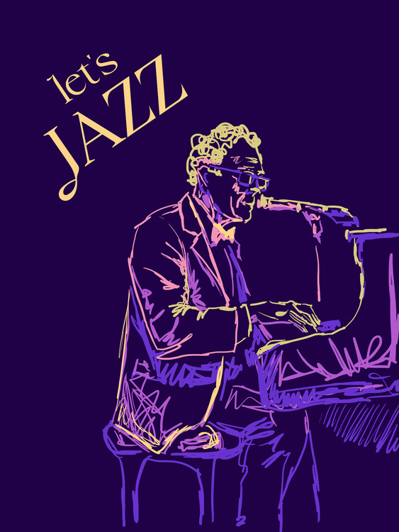 Poster Jazz Pianist