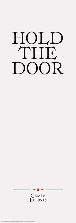 Poster Game of Thrones - Hold The Door
