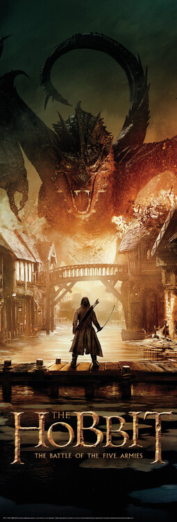 Plakát Hobbit - Smaug