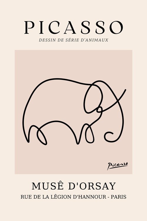 Poster PICASSO musé d'orsay