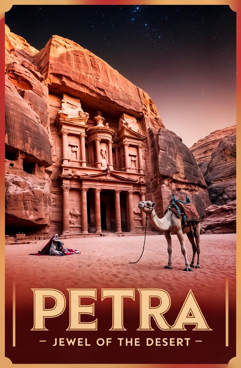 Poster Petra Poster: Jordan’s Lost City